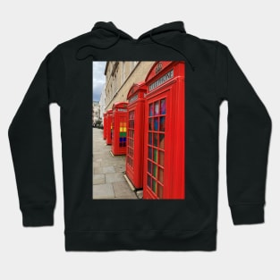 Telephone Booths London Hoodie